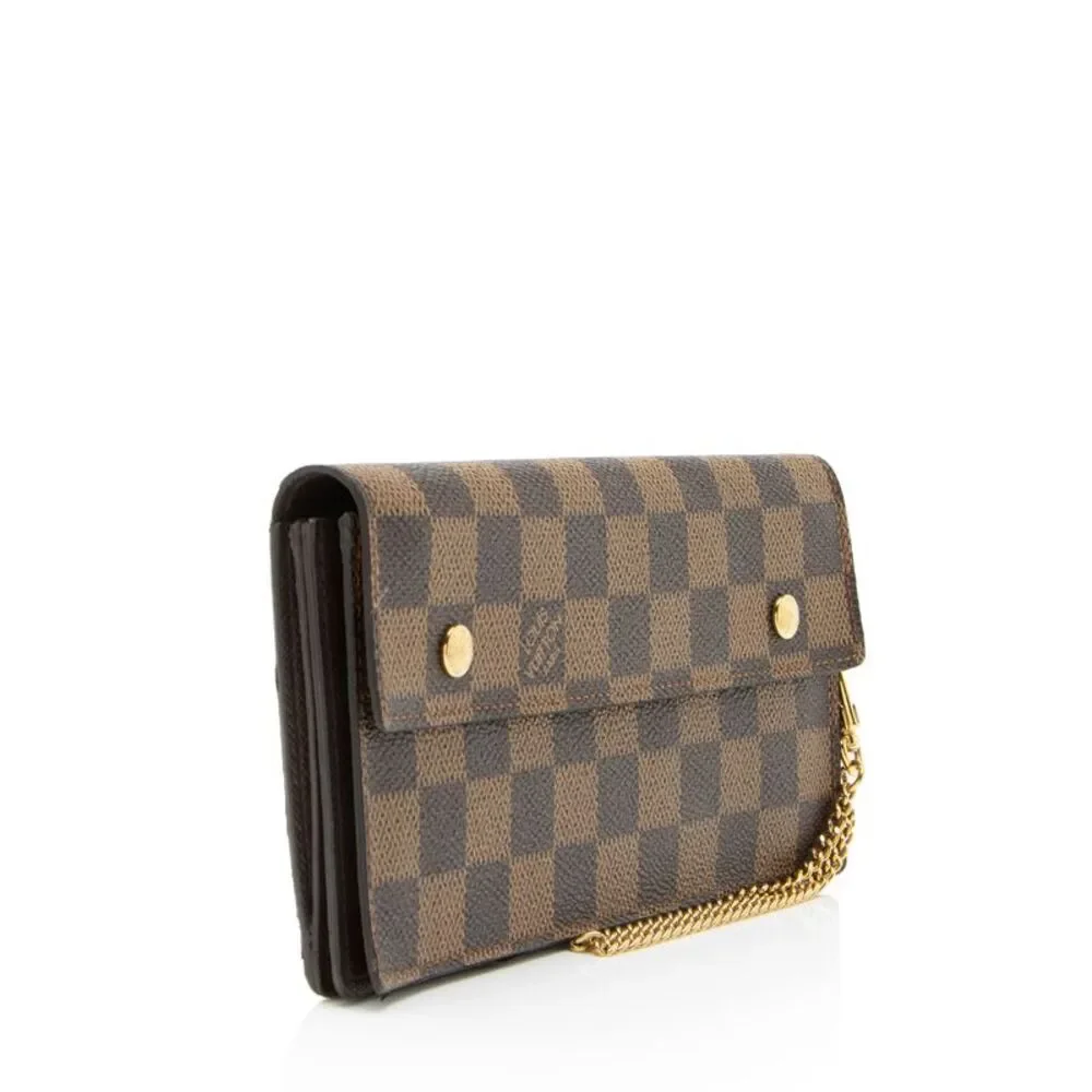 Louis Vuitton Vintage Damier Ebene Accordeon Wallet